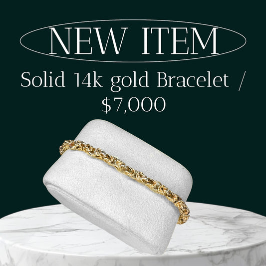 14K Byzantine Bracelet