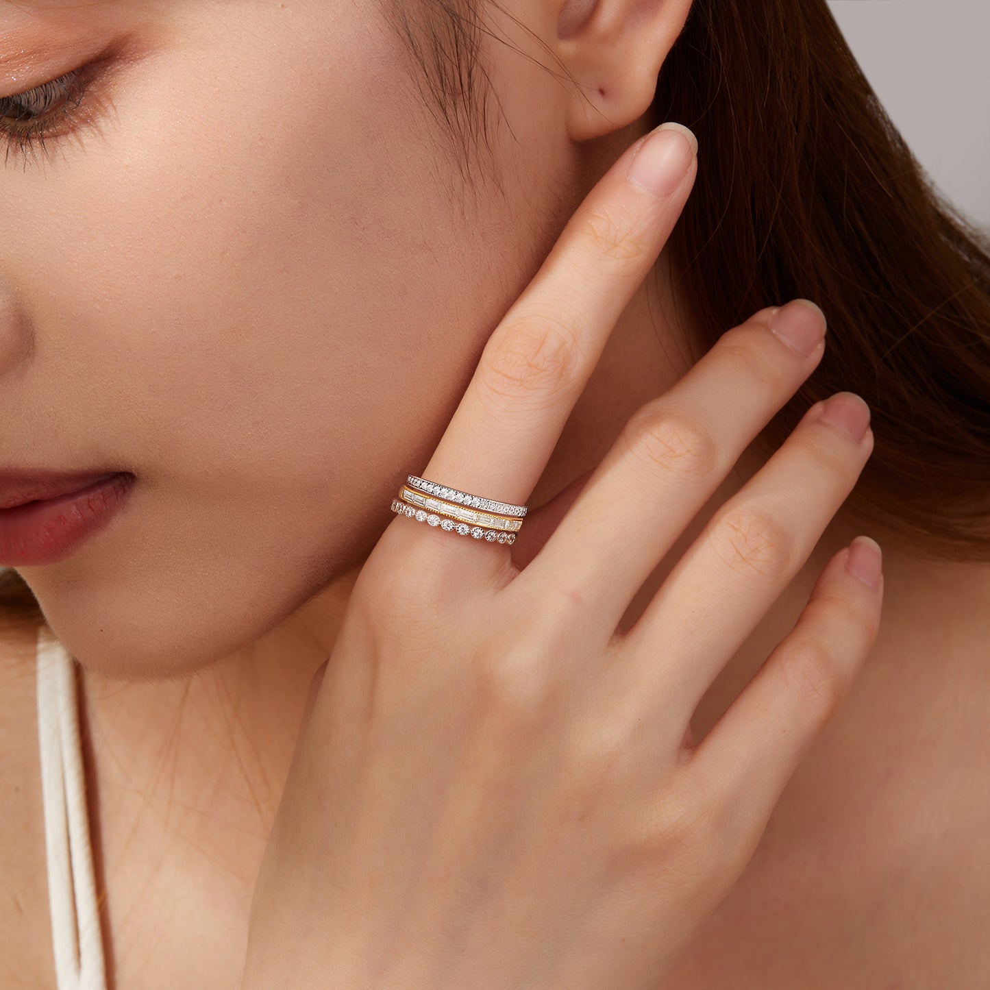 Lafonn 3-Piece Eternity Ring Set