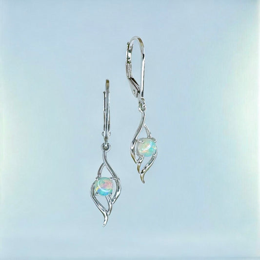 Genuine Opal Earrings