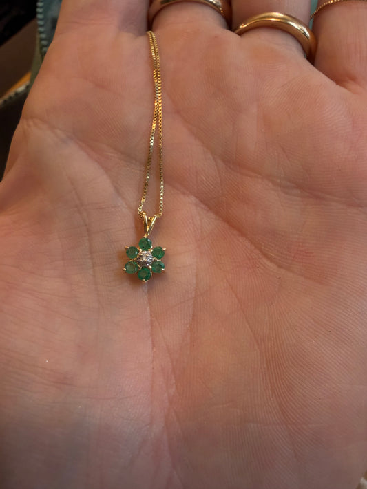 Emerald pendant