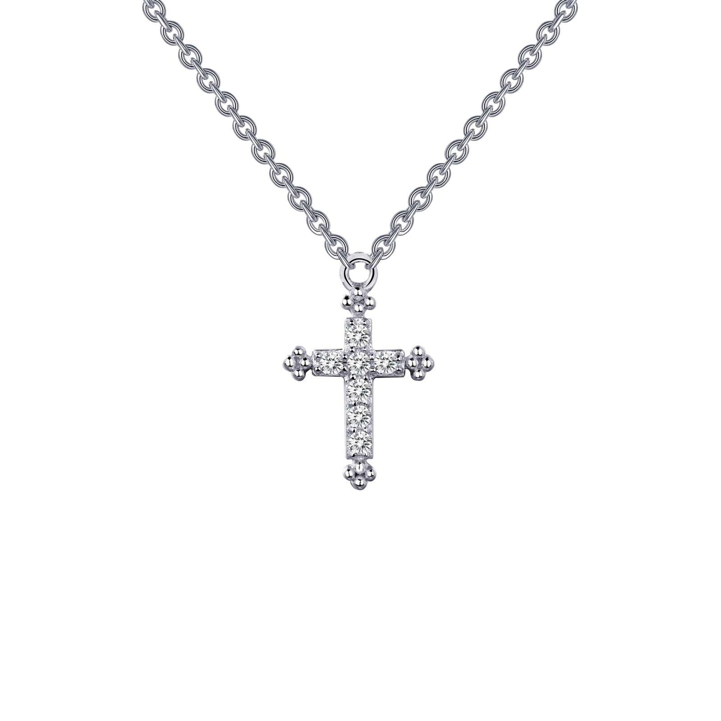 Lafonn 0.07 CTW Cross Necklace