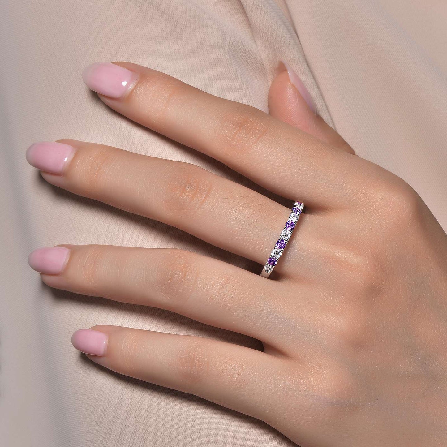 Lafonn February Birthstone Ring