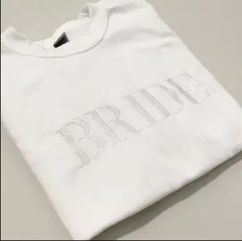 Vogue Inspired Bride Sweatshirt