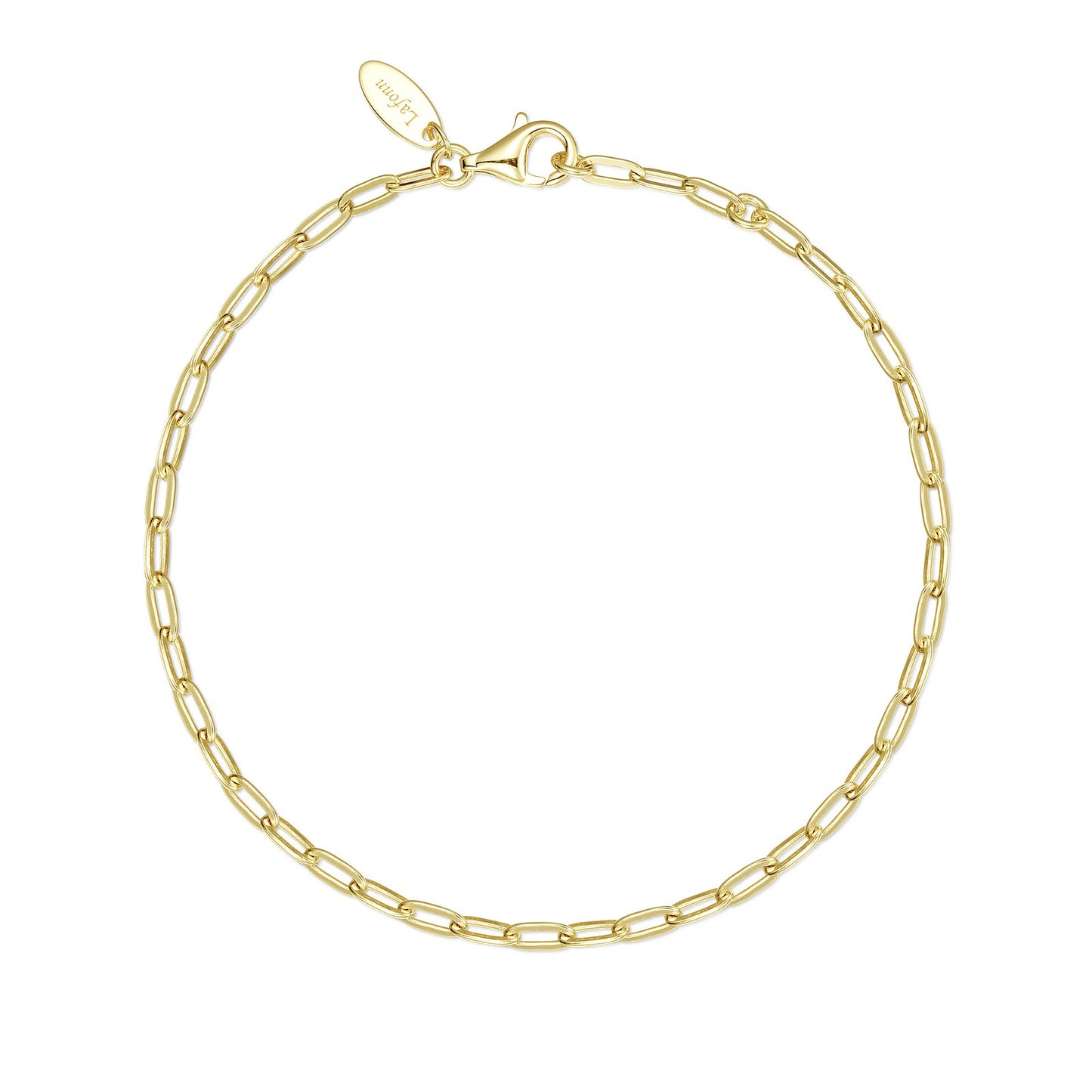 Lafonn Charlie Chain Gold-Plated Bracelet