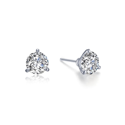 Lafonn 1.5 CTW Solitaire Stud Earrings