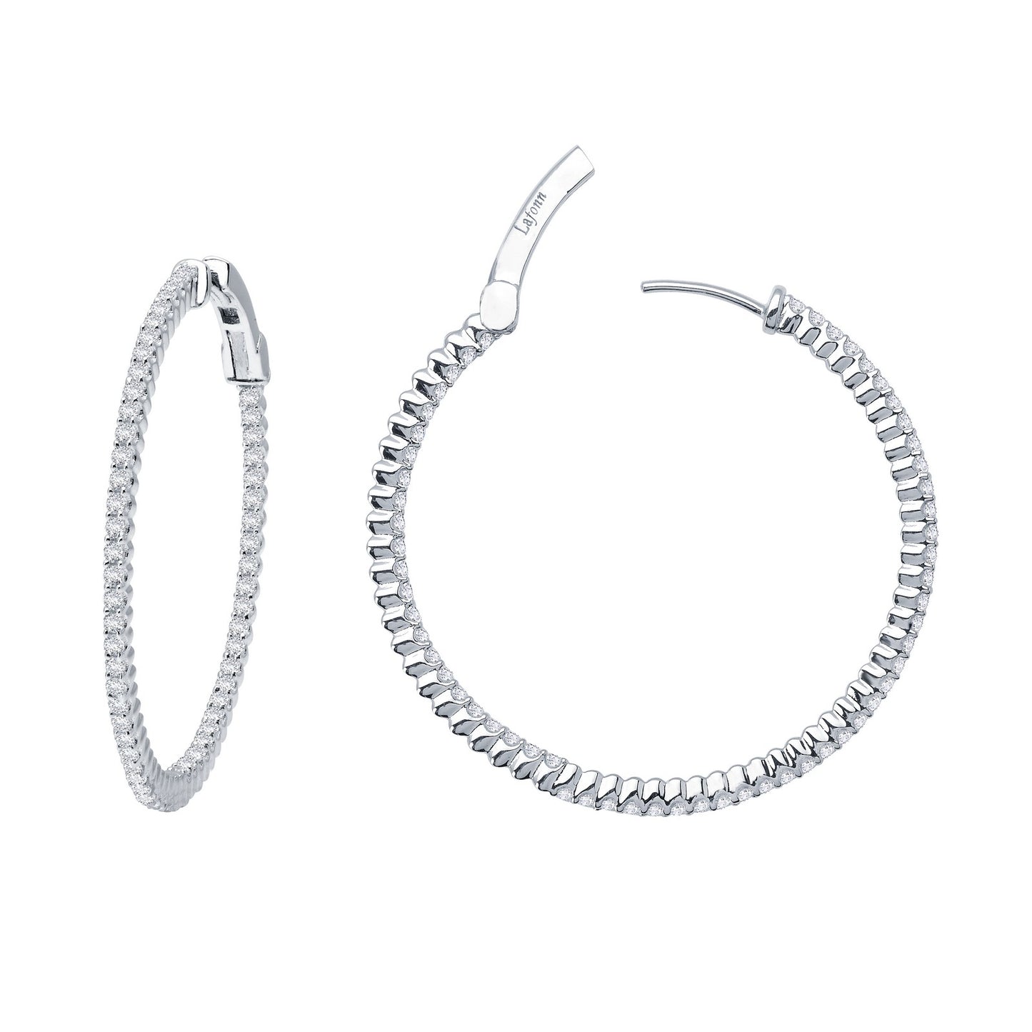 Lafonn 35mm Hoop Earrings