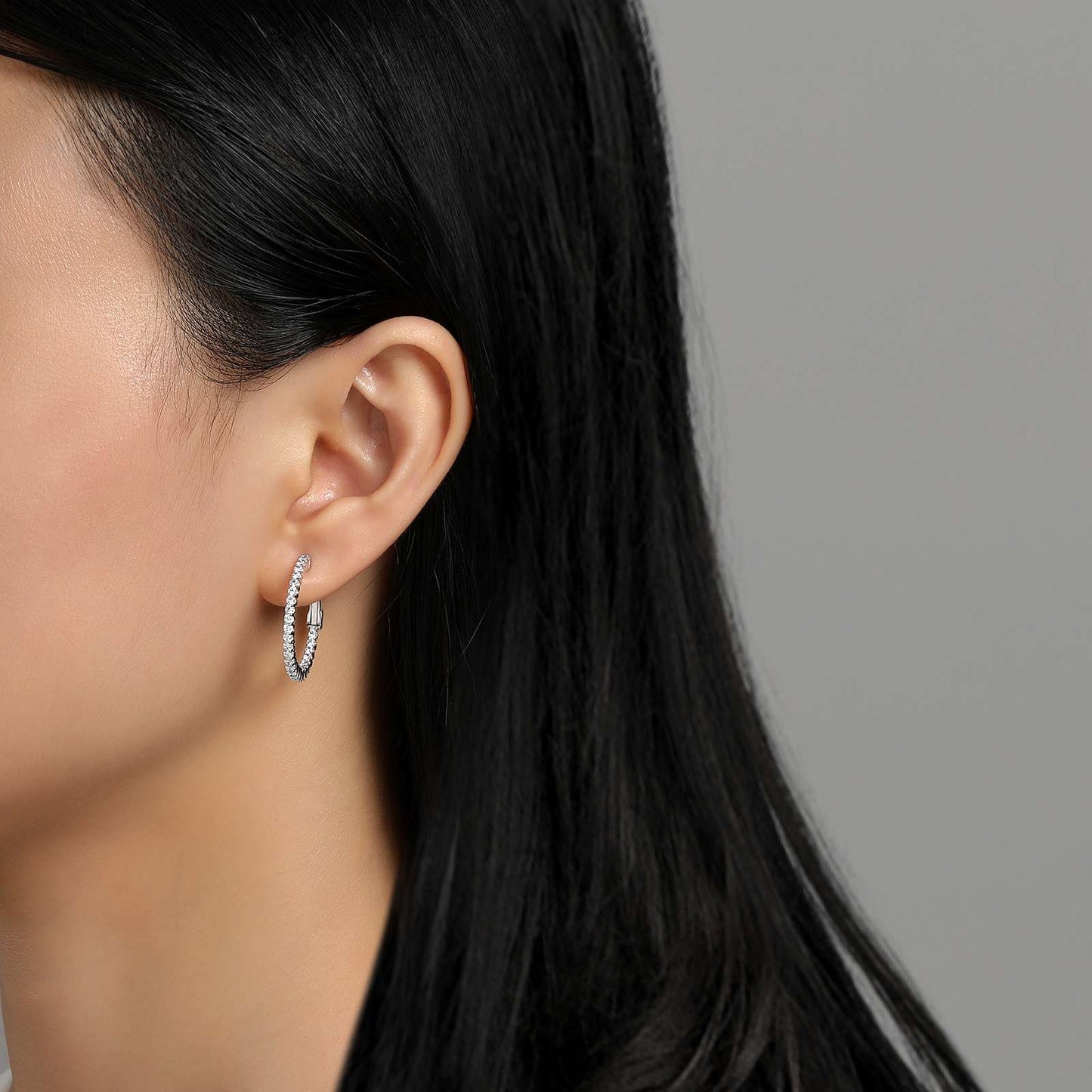 Lafonn 20mm Hoop Earrings