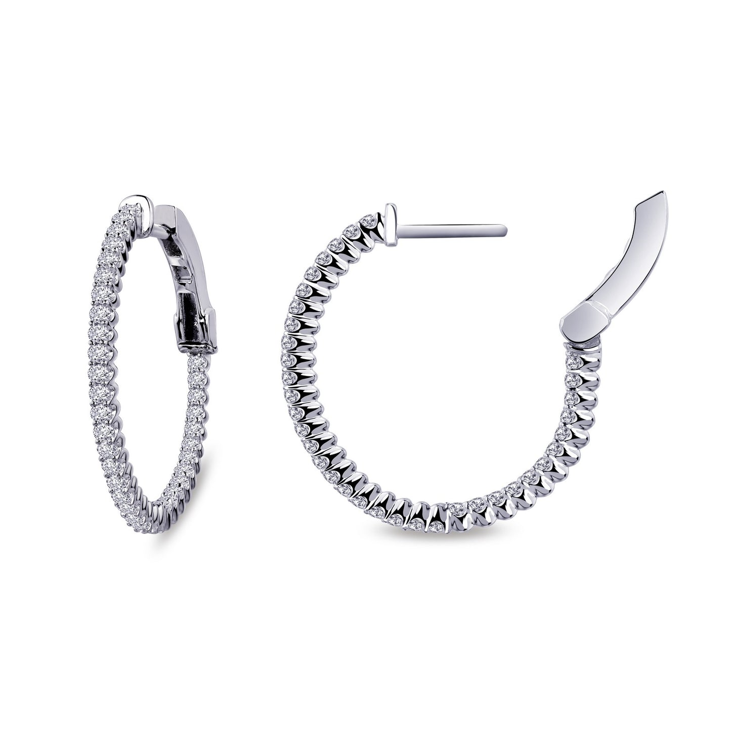 Lafonn 20mm Hoop Earrings