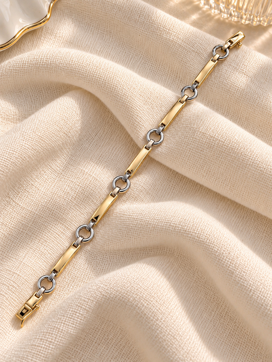 14k Two-Tone Bracelet