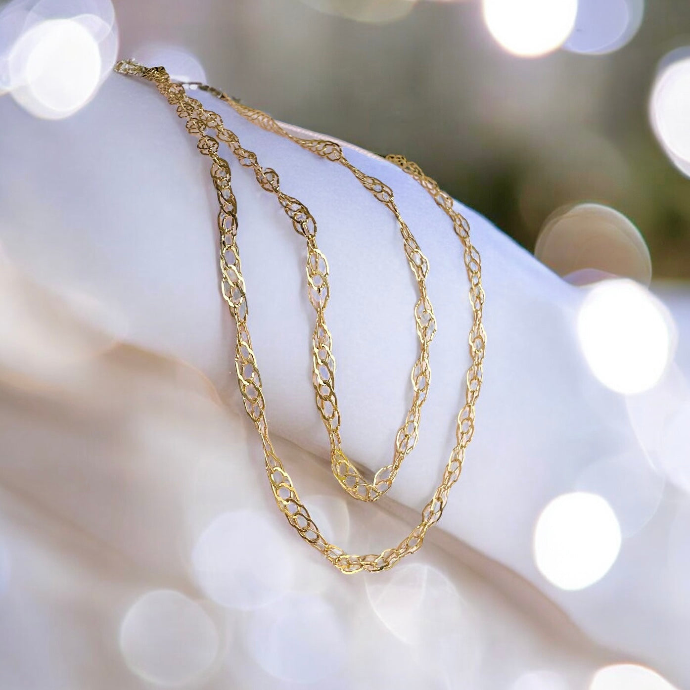 Solid Gold Necklace