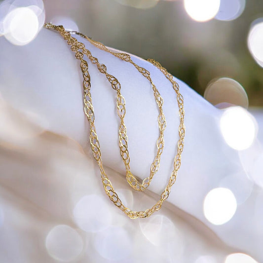 Solid Gold Necklace