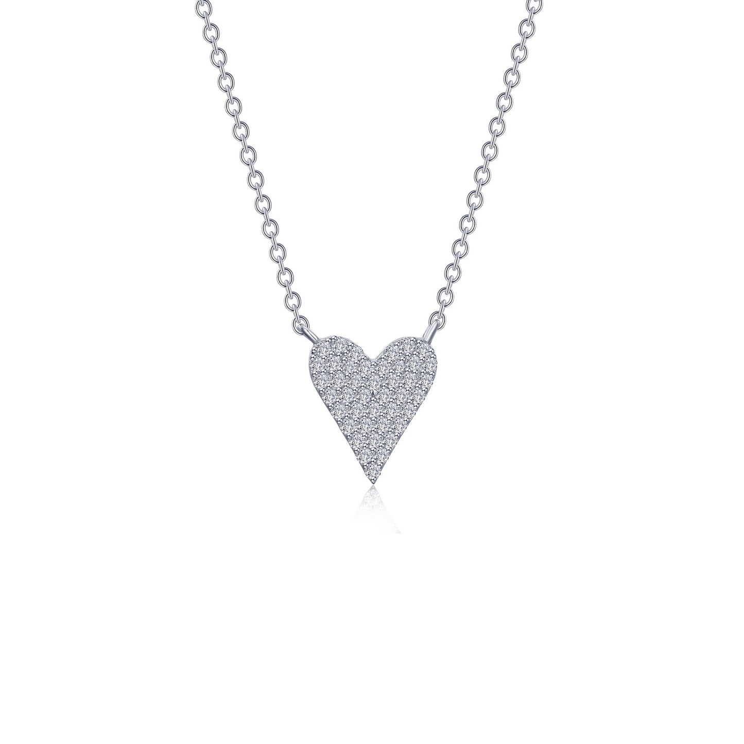 Lafonn Pave Heart Necklace